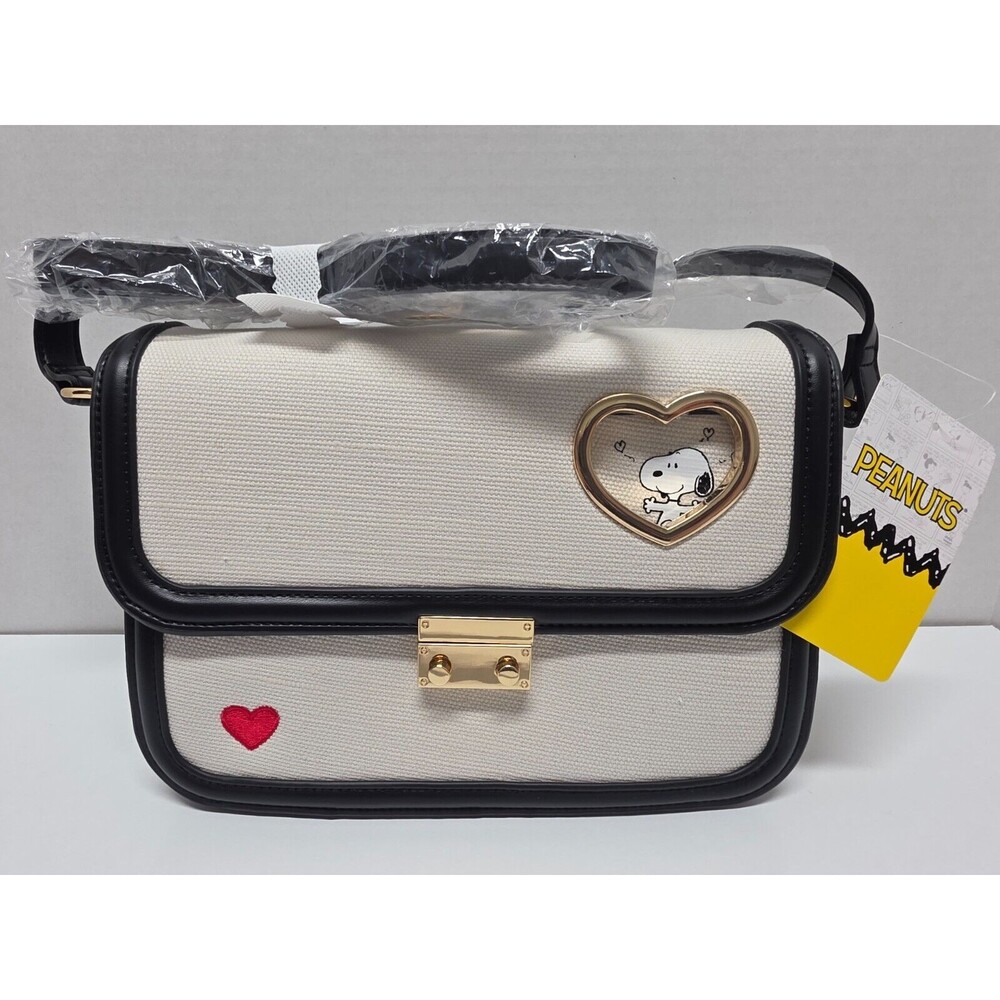 Peanuts Snoopy Hearts Crossbody Bag Purse Woodstock Brand New with Tag